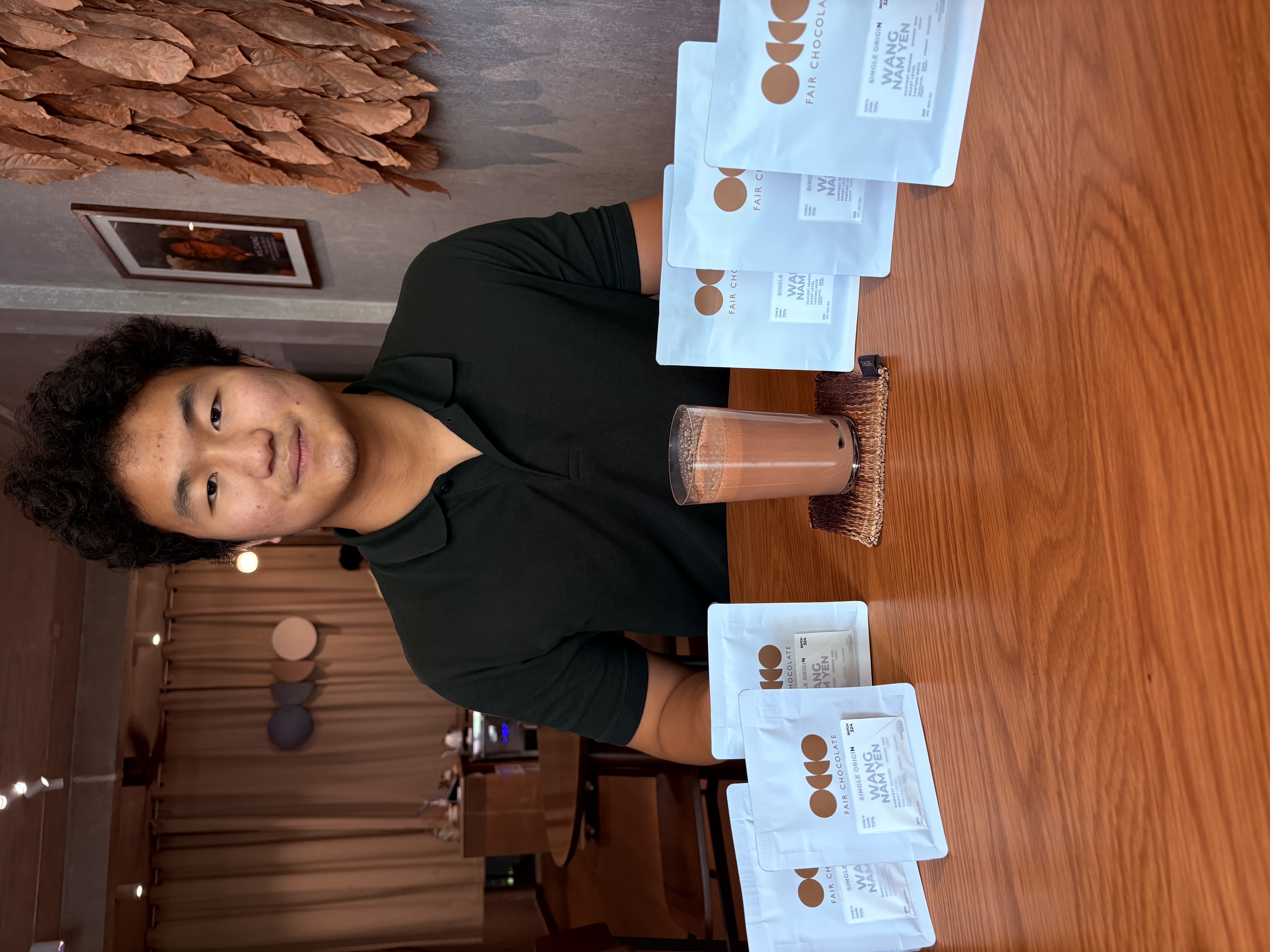 Bean samples on show